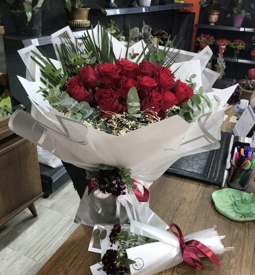 gemlik-sifa-fidan-ve-cicekcilik-isteme-buketi-kirmizi-guller-2