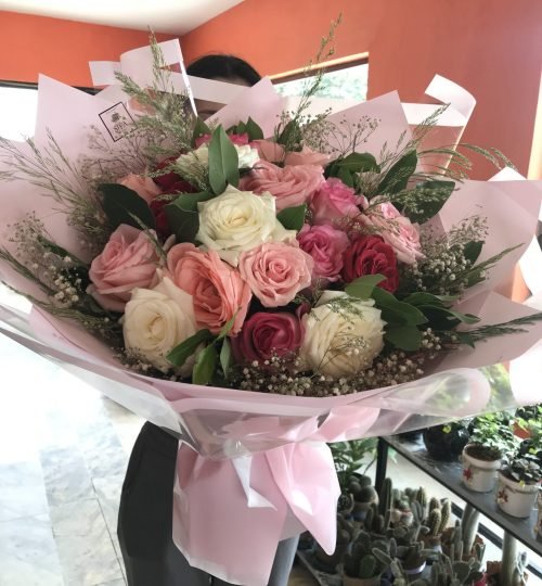 gemlik-sifa-fidan-ve-cicekcilik-isteme-buketi-renkli-gul